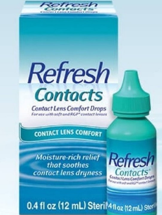 Allregan Refresh Contacts